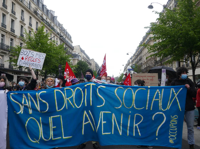 Manifestation du 1 mai.